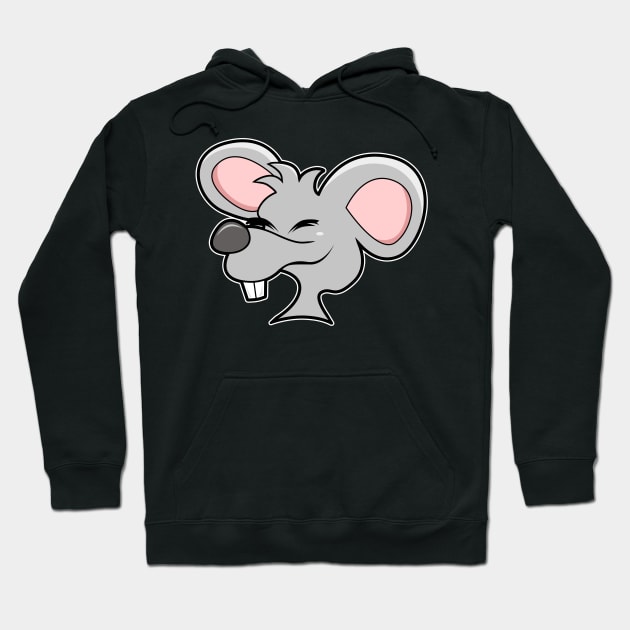 Cute Rat Hoodie by Imutobi